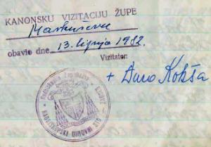 089 Vizitacija 1982.